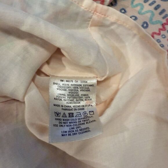 Anthropologie Maeve Siya Kimono Mini Dress Size 4 Multicolored Floral - Picture 3 of 15